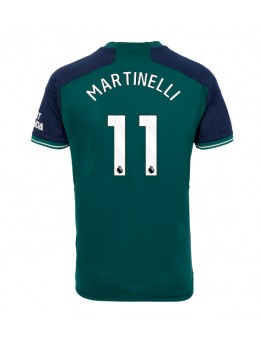 Arsenal Gabriel Martinelli #11 Ausweichtrikot 2023-24 Kurzarm